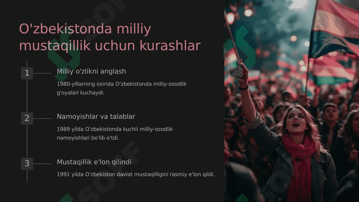 Qayta qurish yillarida O'zbekistondagi ijtimoiy-siyosiy vaziyat 4