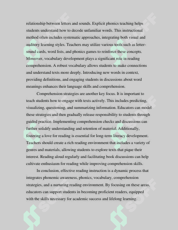 Teaching to read the articles in the English classrooms 6