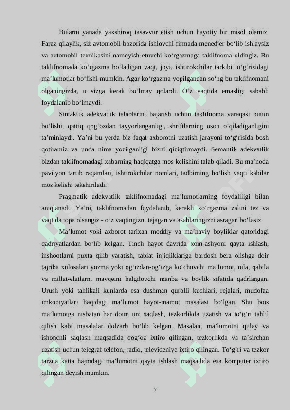 Informatika va axborot texnologiyalari fanini oʻqitishda interfaol metodlardan foydalanish 7