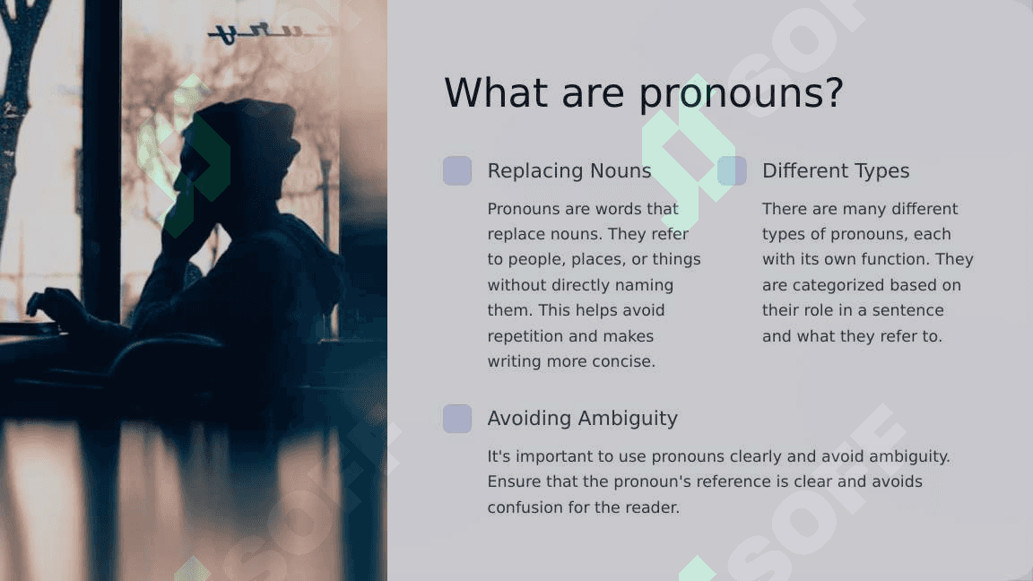 Pronouns and Possessives 2