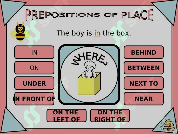 PREPOSITIONS OF PLACE GAME 2