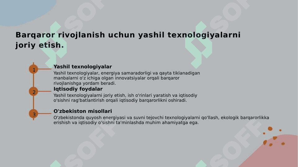 YASHIL  IQTISODIYOTNI RIVOJLANTIRISHNING YASHIL IQTISODIY  VA NO YASHIL IQTISODIY  MEXANIZMLARINI ISHLAB CHIQARISH 4