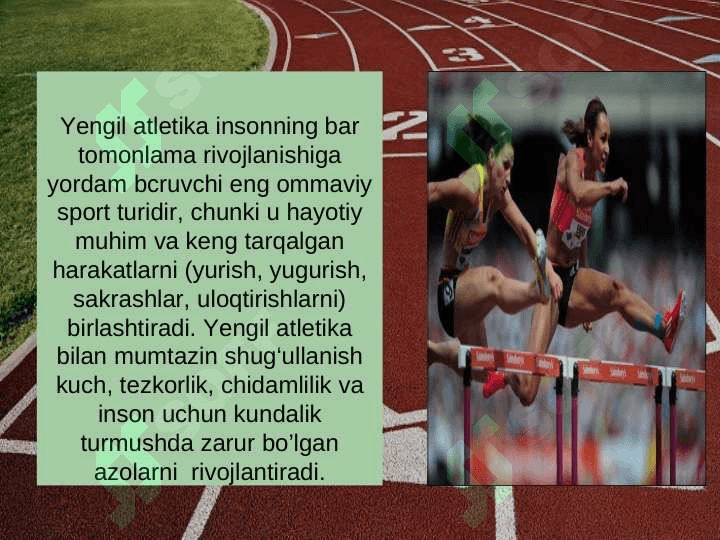 O’zbekiston engil atletikachilari olimpiyada o’yinlarida ishtiroki va ularning natijalari 2
