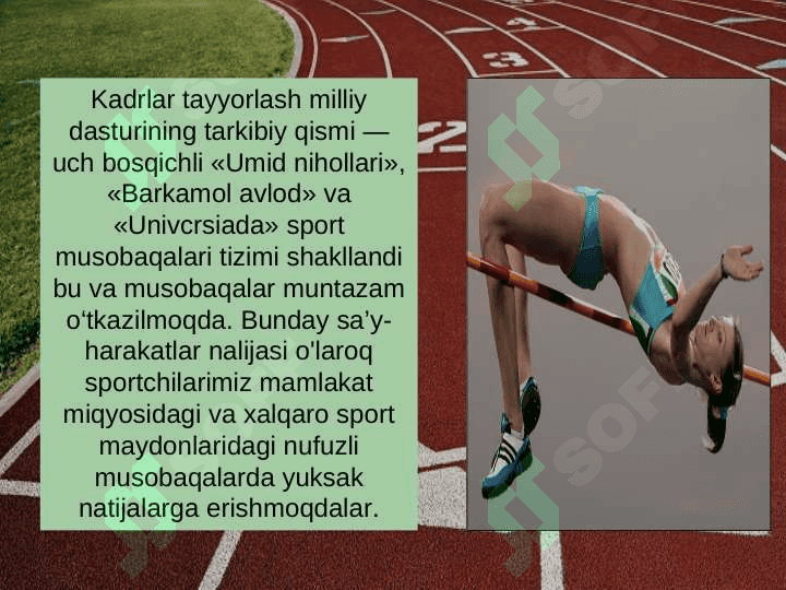 O’zbekiston engil atletikachilari olimpiyada o’yinlarida ishtiroki va ularning natijalari 4