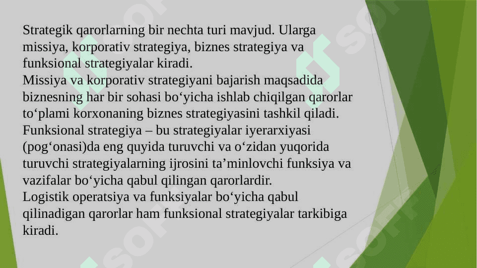 Logistik boshqaruvni tashkil etish. 3