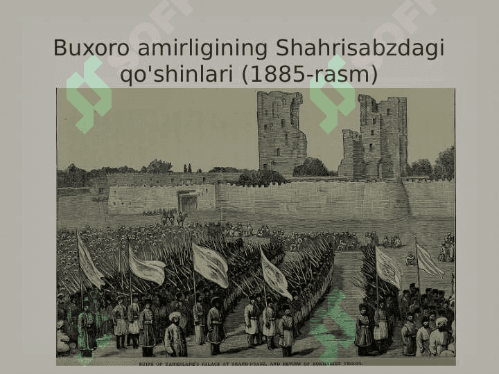 Buxoro xonligi va amirligi harbiylari kiyimlARI 7