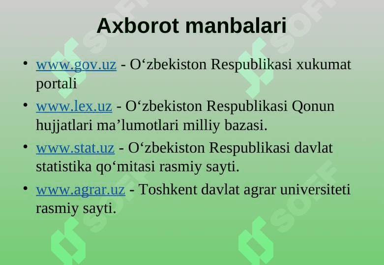 ZAXIRALAR LOGISTIKASI 5