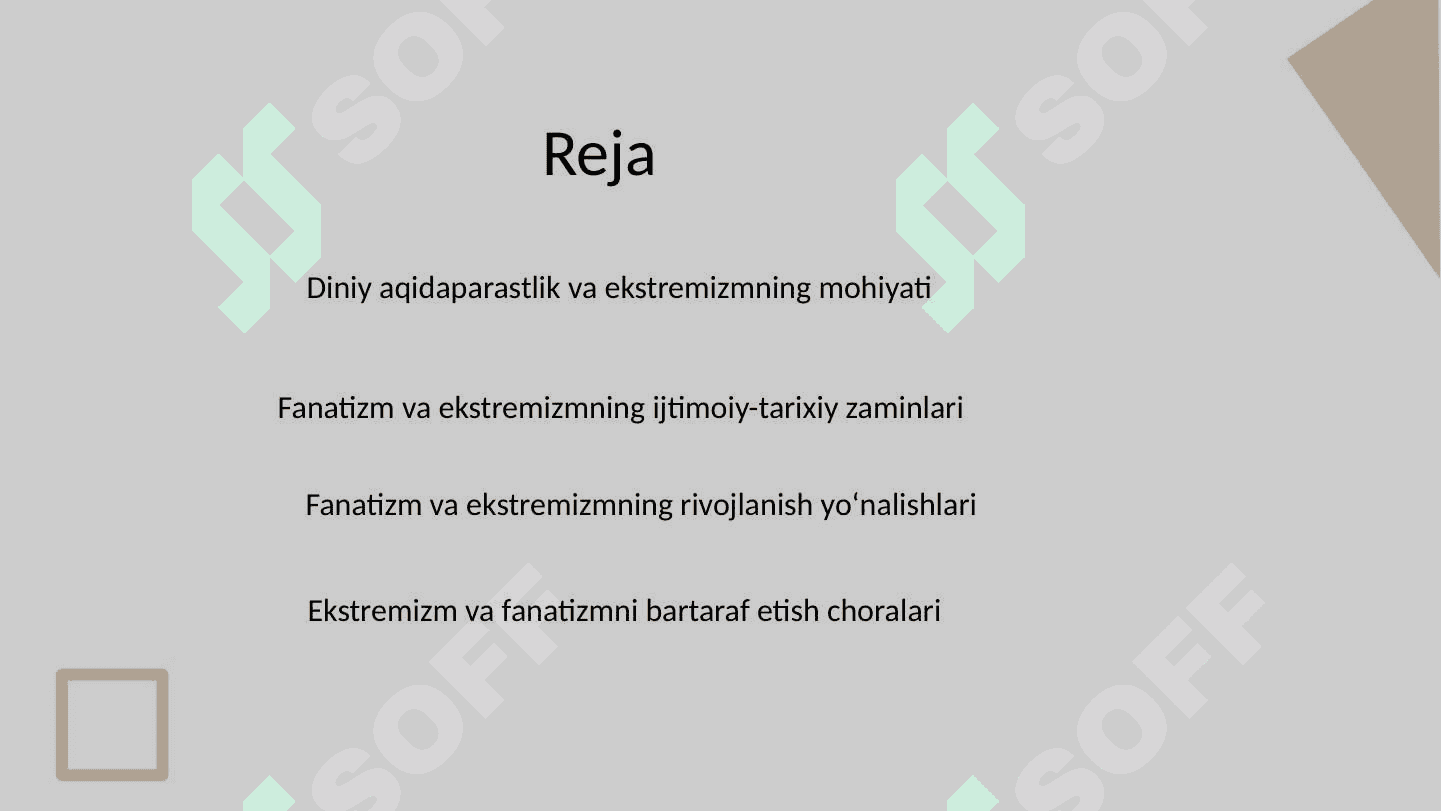 Dinshunoslik: Diniy aqidaparastlik ( fanatizm), ekstremizm paydo bulishining ijtimoiy tarixiy zaminlari va rivojlanishi 2