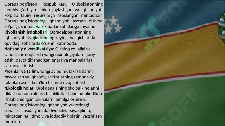 Mustaqillik yillarida Qoraqalpogʻiston respublikasi 7