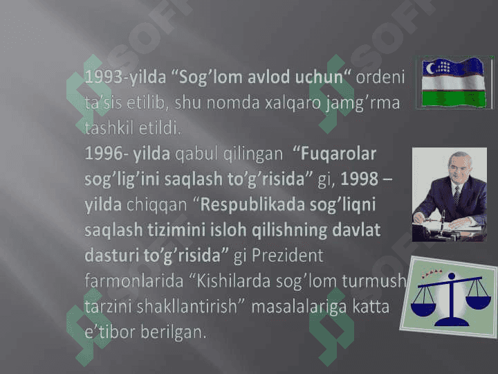 Sog’lom turmush tarzi 8