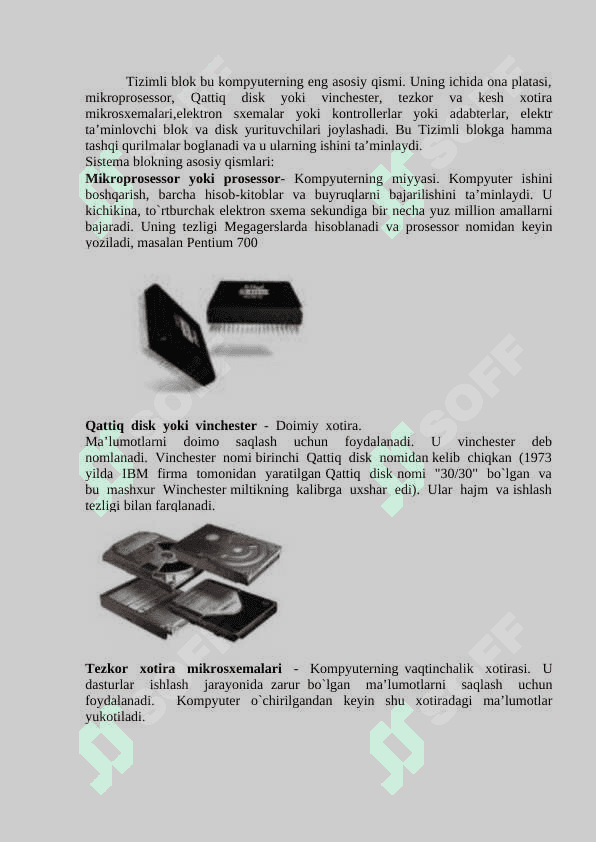 Kompyuterlarga ulangan texnik qurilmalar xolatini tekshirish va boshqarish.Direst 2