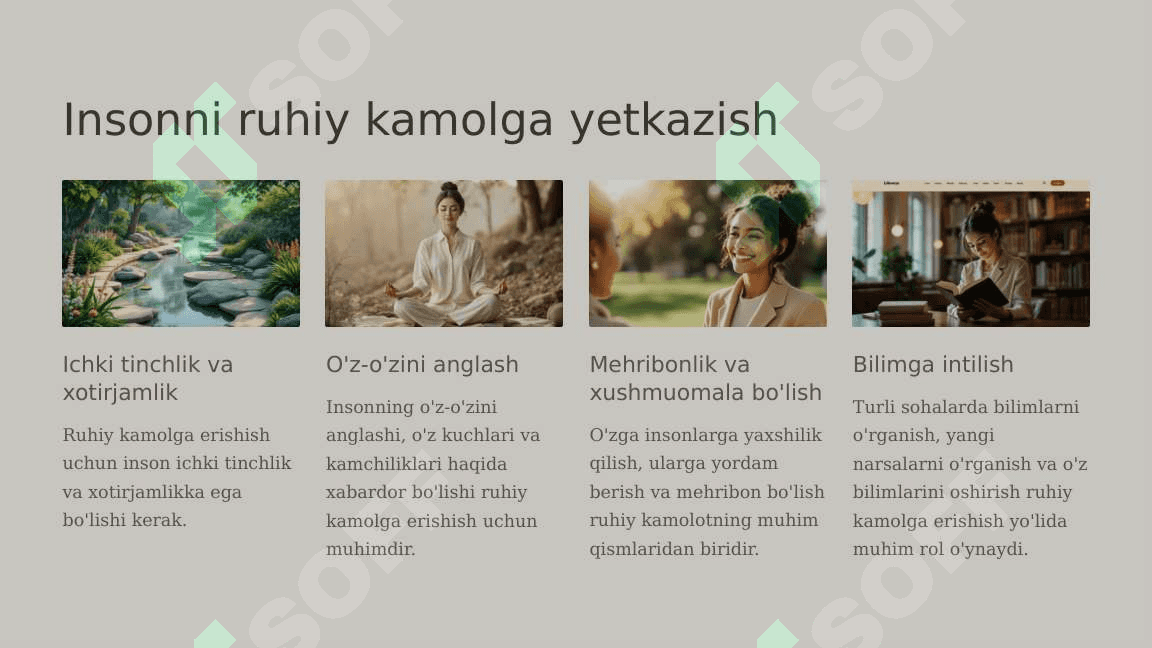 Sharq mutafakkirlarining islom dinning inson kamolotiga ta'siri haqidagi go'yalari 6