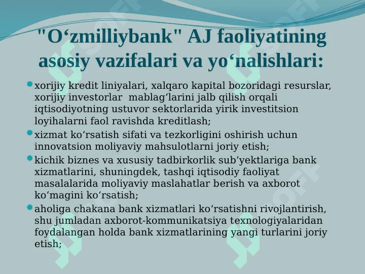 O‘zmilliybank AJ faoliyati 5
