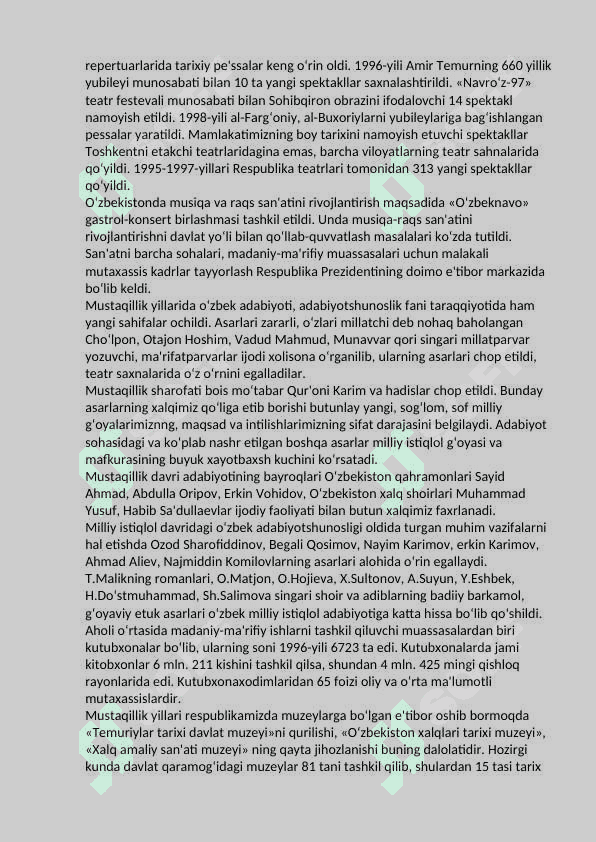 Istiqlol davri adabiyotining taraqqiyot tamoyillari 3