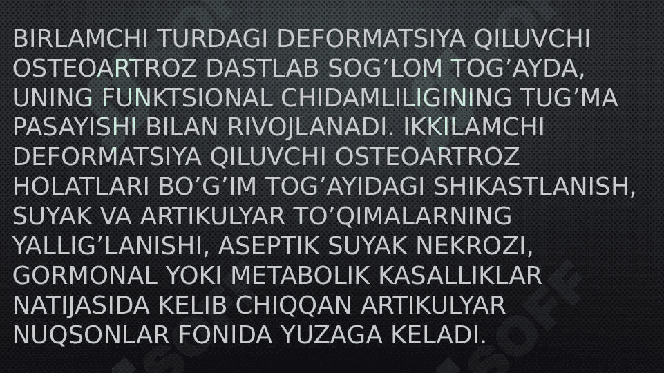 Deformatsiyalovchi osteoartroz 7