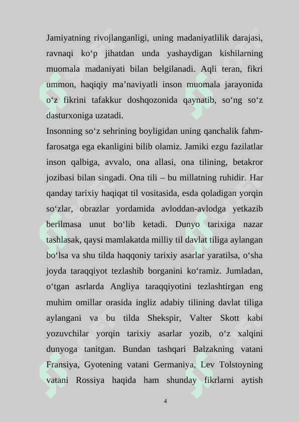 Hozirgi O'zbek adabiy tilining rivolanish omillari 3