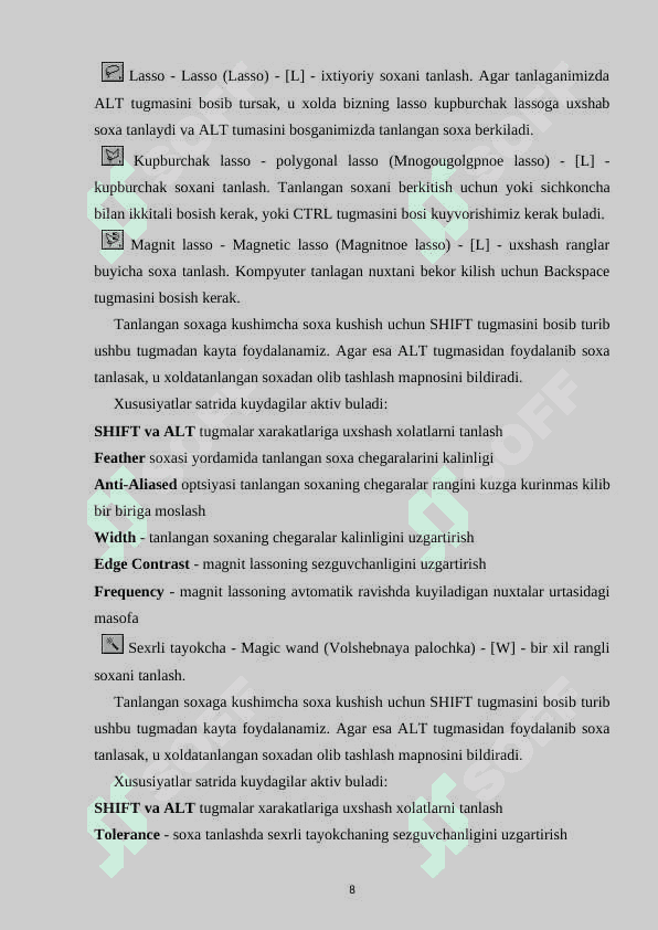 Photoshop dasturida tasvirlarni qayta tiklash va rang berish 8