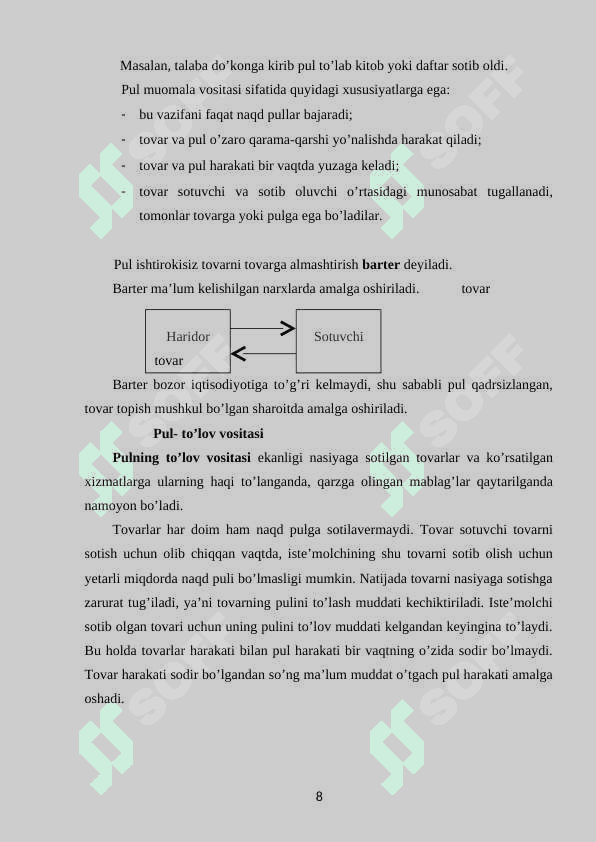 Pul bozori instrumentlari va ularning tarixiy rivojlanish bosqichlari 8