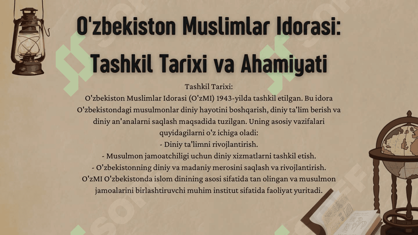 O'zbekistonda faoliyat yurituvchi diniy tashkilotlar 2
