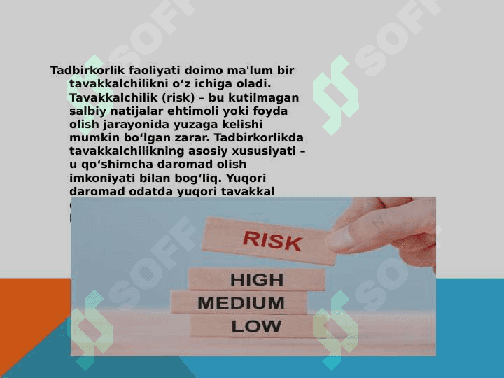 Tavakkalchilikni pasaytirishda sugʻurta bozorining oʻrni 3