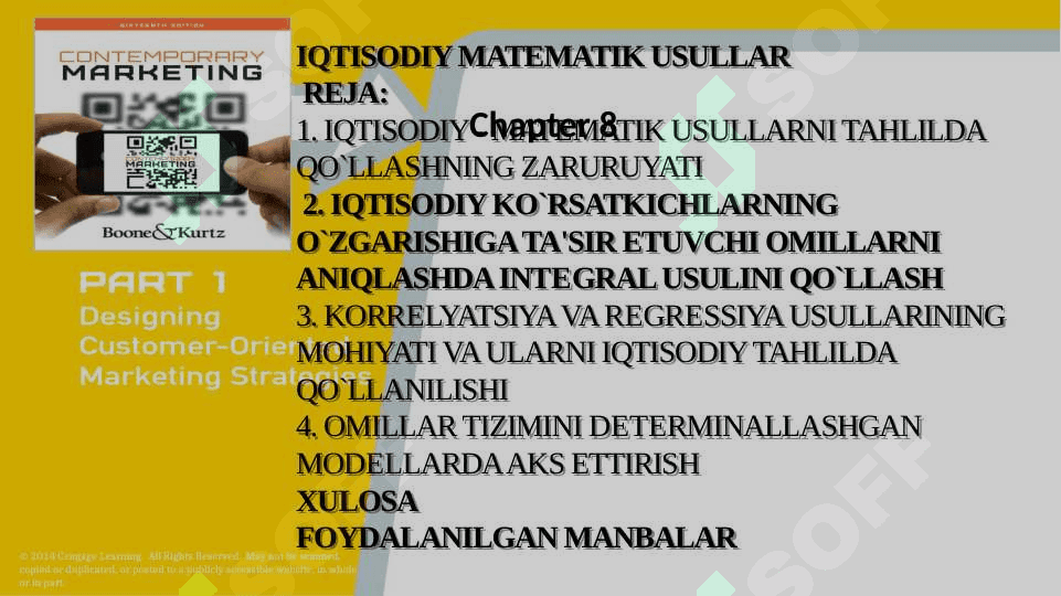 Iqtisodiy matematik usullar 24 2