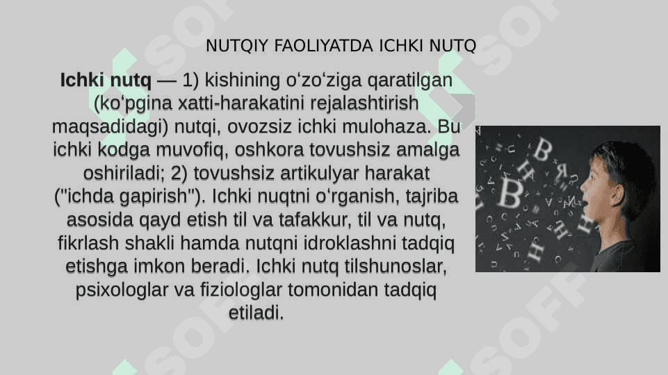 ICHKI NUTQ HAQIDA TA’LIMOT 5