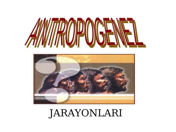 ANTROPOGENEZ