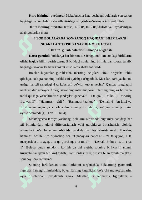 Maktabgacha katta yoshdagi bolalarda miqdor haqidagi tasavvurni shakillantirish 4