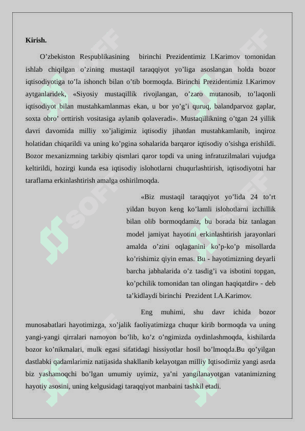 HOZIRGI ZAMON IQTISODIYOT NAZARIYASI RIVOJLANISHINING ASOSIY YO’NALISHLARI 2