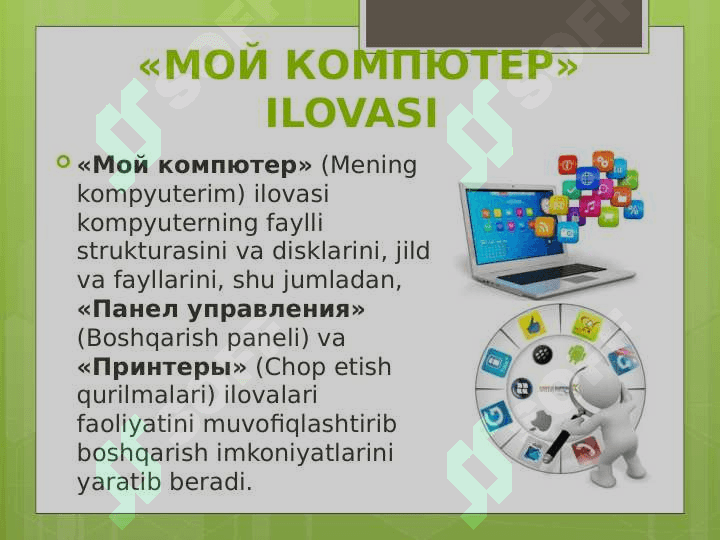 Windows muhitida fayllar va papkalar bn ishlash 3