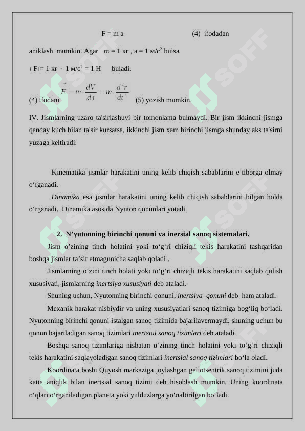 Moddiy nuqta dinamikasi 5