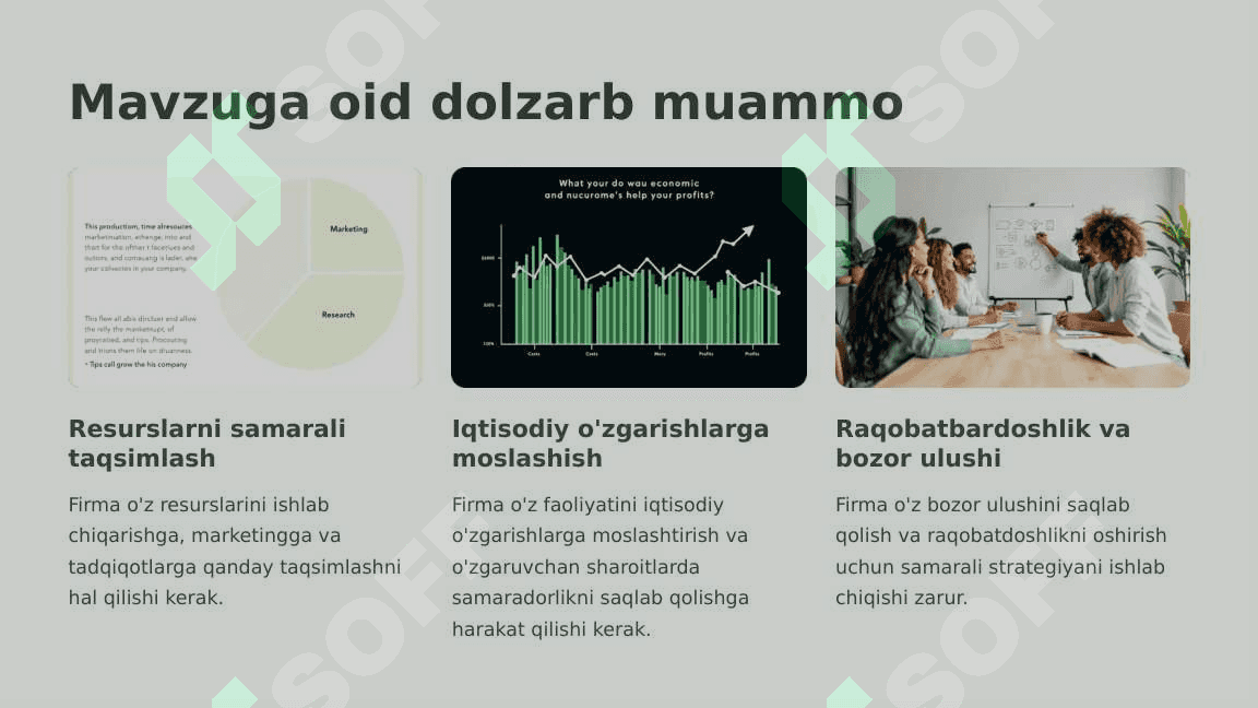 Ishlab chiqarish hajmi samarasiga ko‘ra firmaning optimal o‘lchamini aniqlash 2