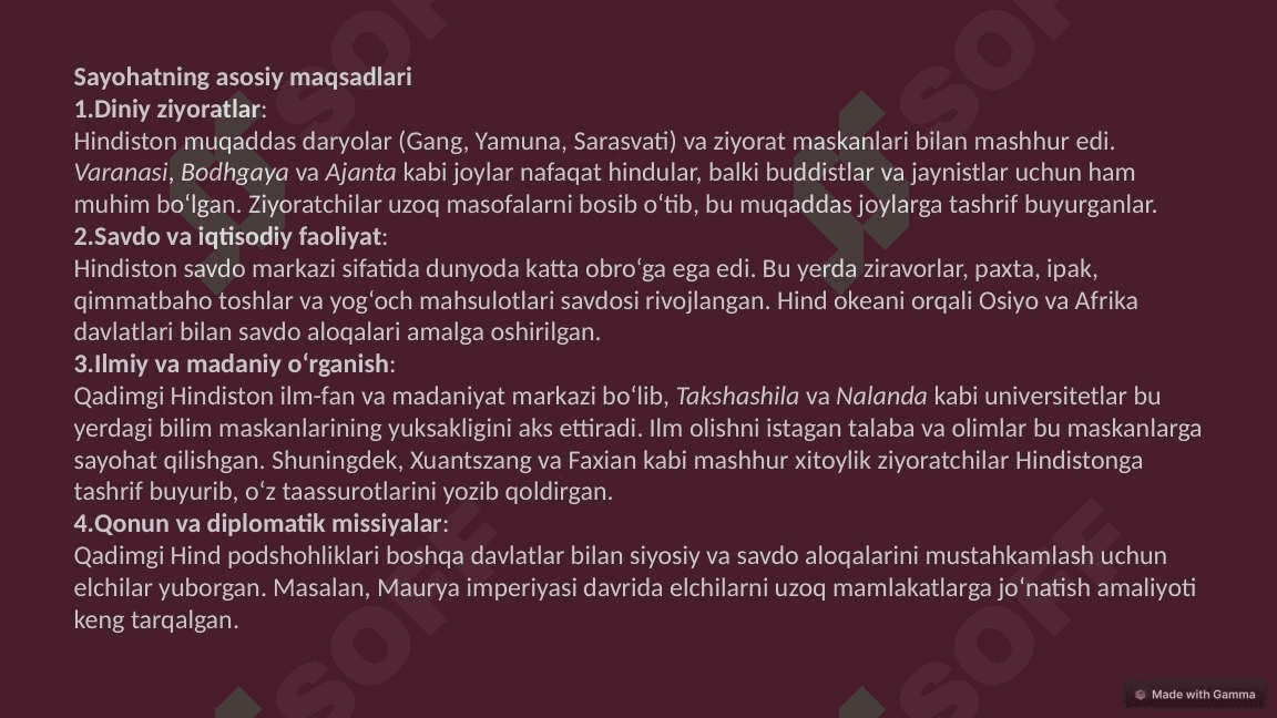 QADIMGI SHARQDA SAYOHAT 4