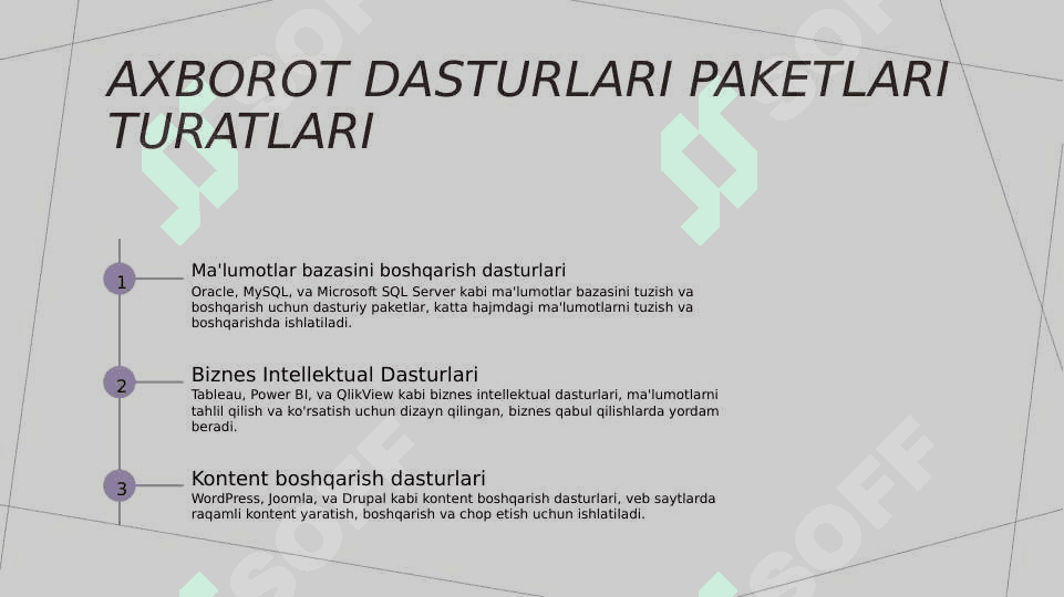 Axborot dasturlari paketlari 3