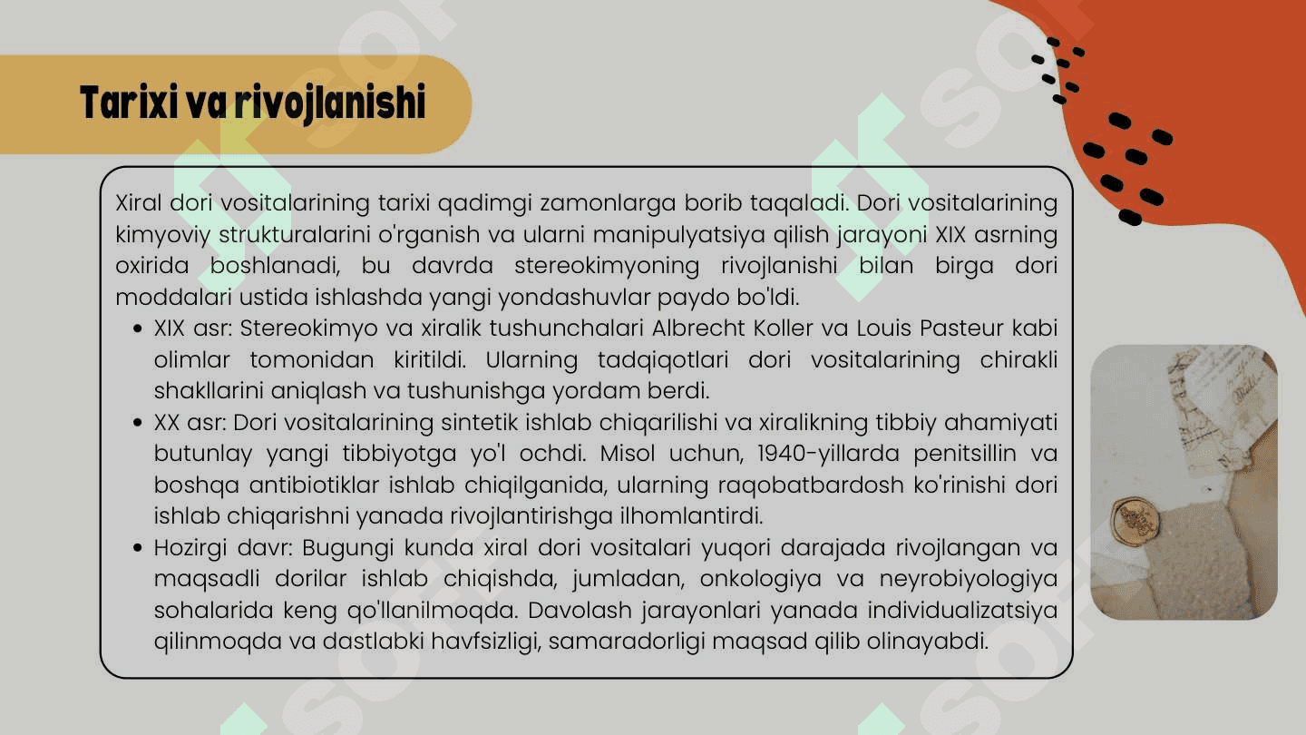 Xiral dori vositalari 3