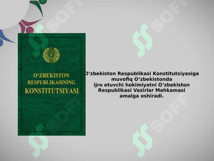 O‘zbekiston RespublikasiningIjro etuvchi hokimiyat organlari 3