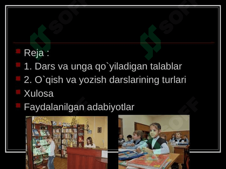 Akademik yozuvga xos xususiyatlar. Unga qoʻyiladigan talablar. 2