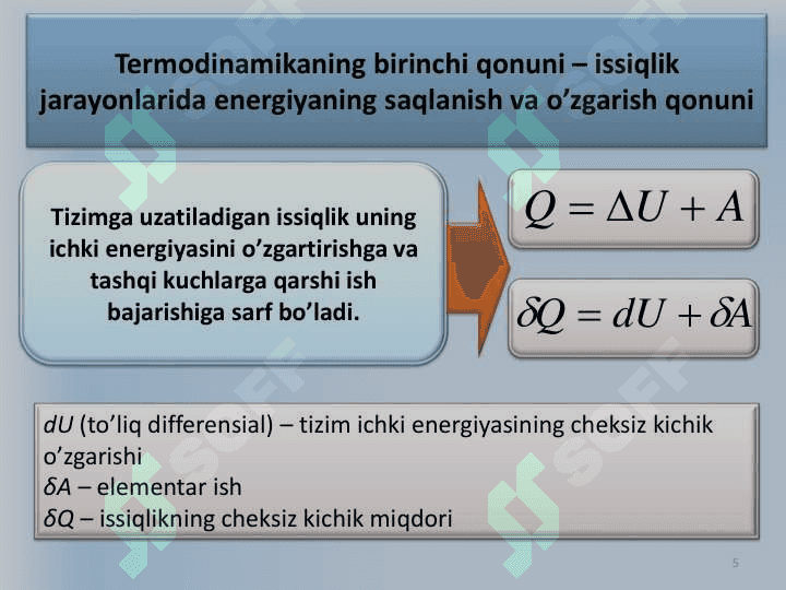 TERMODINAMIKA ASOSLARI 5