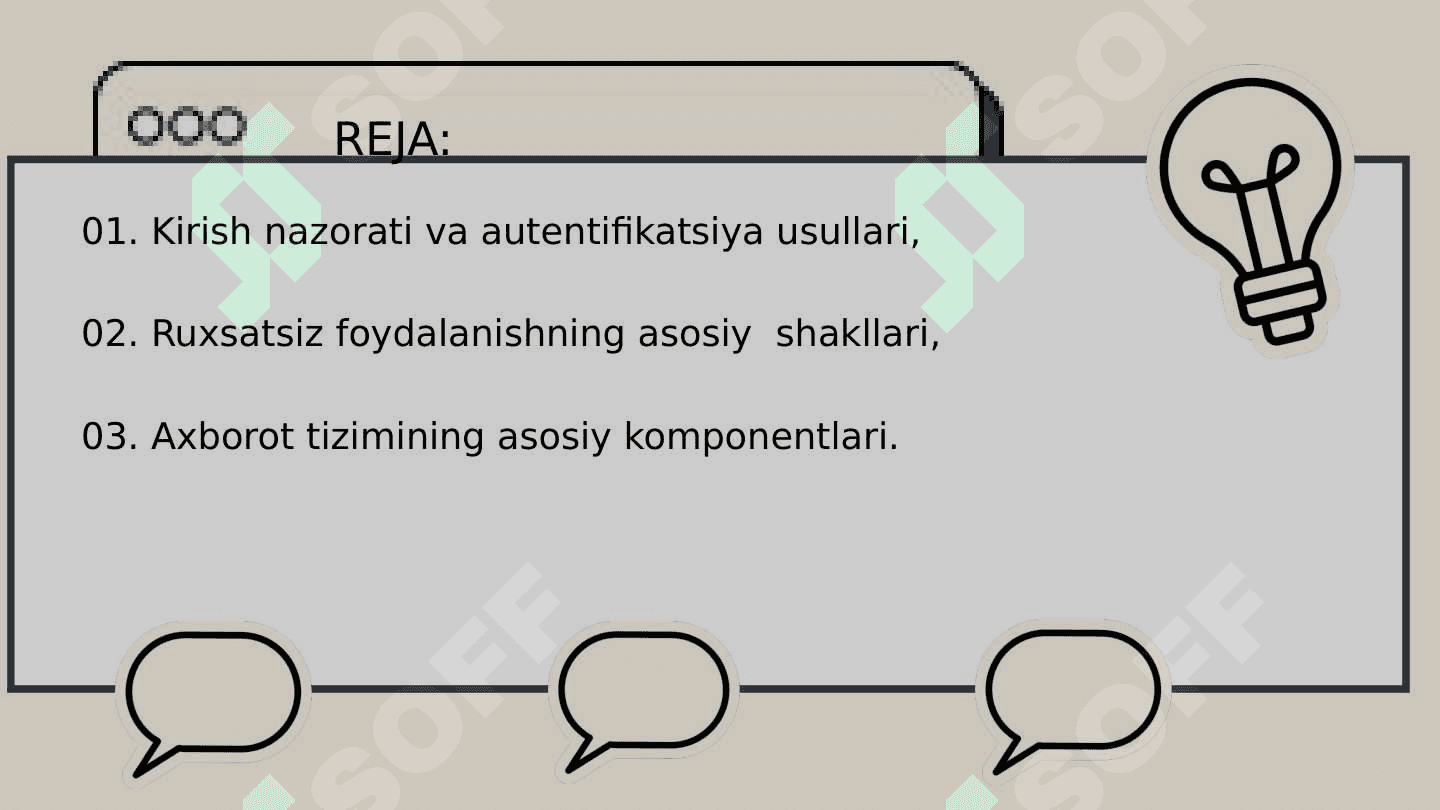 Axborot tizimlari va resurslaridan ruxsatsiz foydalanishlarni aniqlash uslubiyati 2