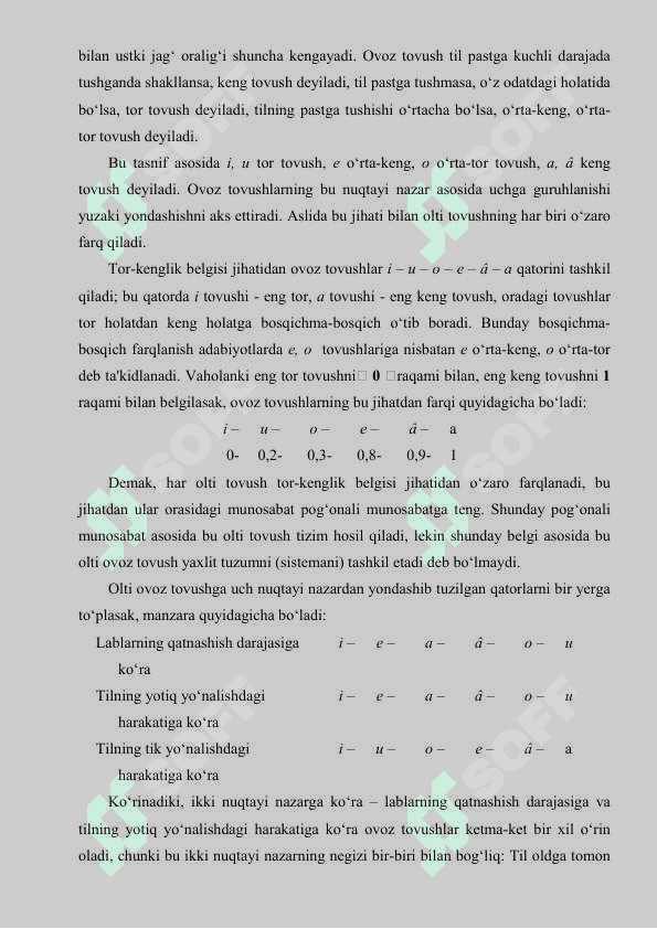 Tovushlar tizimi |Boshlang`ich ta'lim kurs ishi 8
