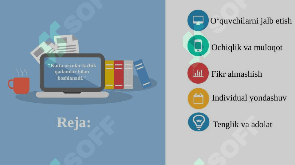 Demokratik uslubning o‘qituvchi faoliyatida namoyon bo‘lish xususiyatlari 2
