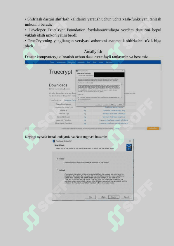 TrueCrypt dasturi yordamida ma’lumotlarni shifrlashni o‘rganish 2