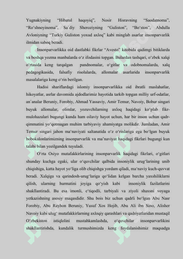 Boshlang`ich  matematik  ta`lim  jarayonida  o`quvchilarni  insonparvarlik   g`oyalari  ruhida  tarbiyalashning  pedagogik  shart-sharoitlari   (2-sinf  misolida) 4