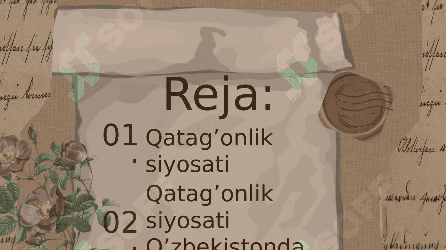 1930-yillardagi ommaviy qatag’onlik siyosati va uning oqibatlari 2