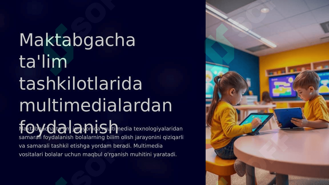 Maktabgacha ta'lim tashkilotlarida multimedialardan foydalanish 3