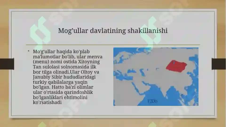Mog’ullar davlating tashkil topishi 2