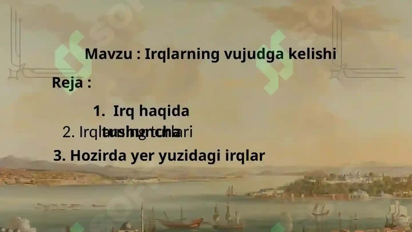 Inson evolyutsiyasi va oddiy tarix 2