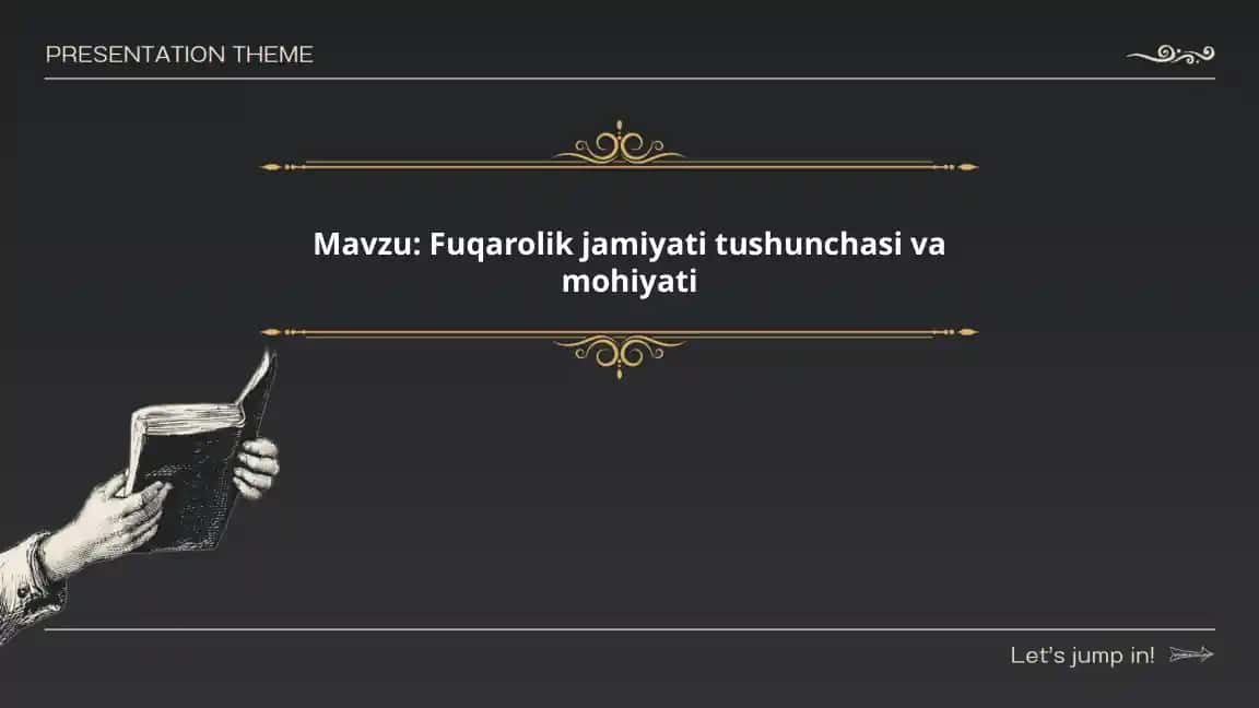 Fuqarolik jamiyati tushunchasi va mohiyati