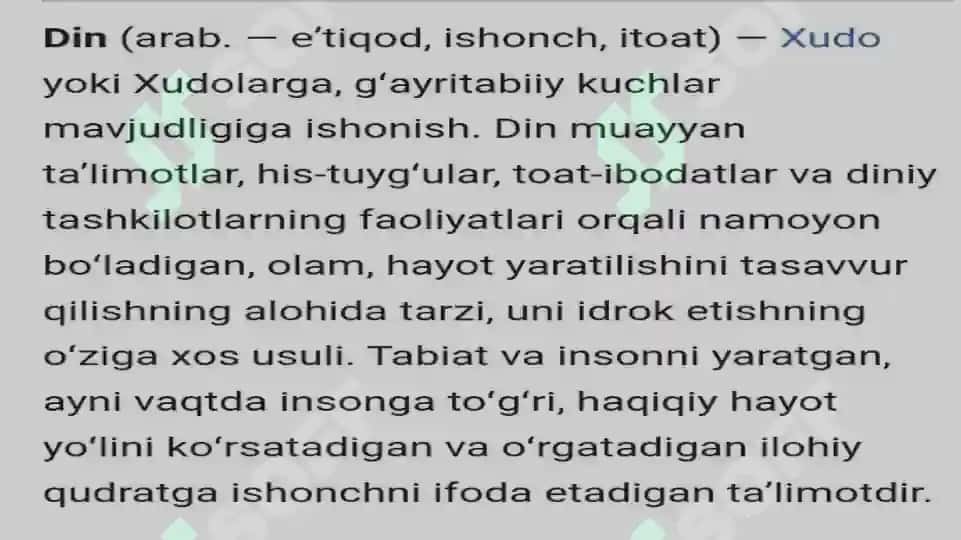Din va ma'naviyat 2