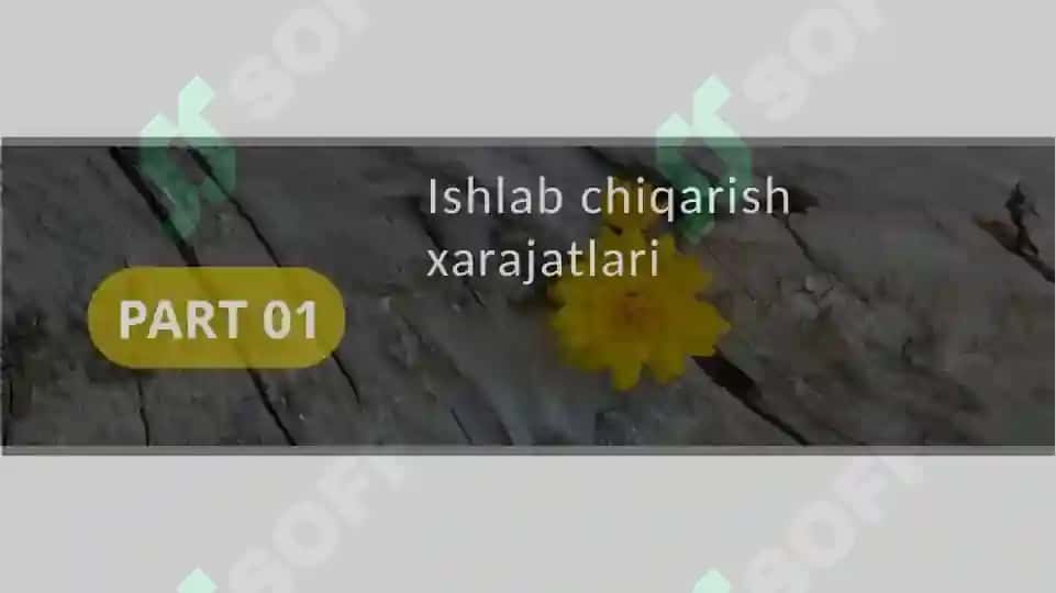 Ishlab Chiqarish Xarajatlari 2